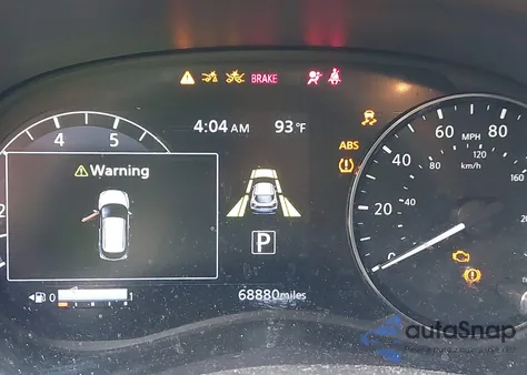 2023 Nissan Kicks Sr Xtronic Cvt z USA, uszkodzony, nr VIN 3N1CP5DV3PL481812